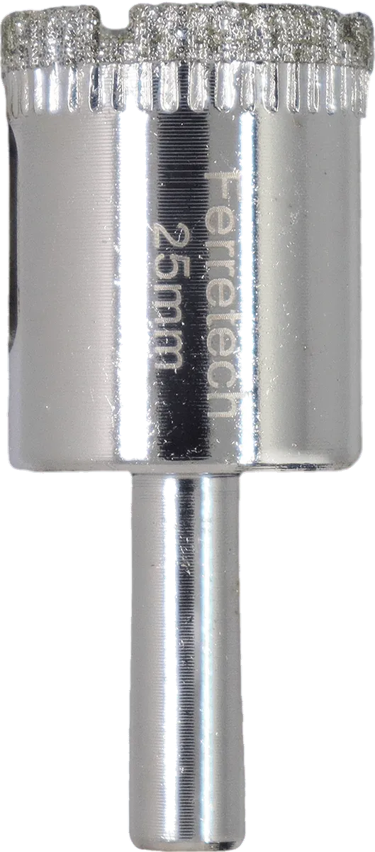 BROCA COPA DIAMANTADA CERÁMICA 25mm
