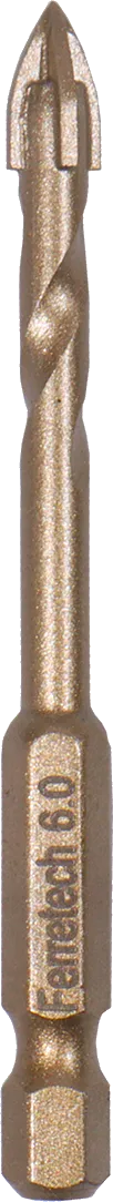 BROCA DOBLE PUNTA FLECHA 6mm