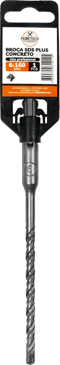 BROCA SDS PLUS 6X160/100mm (4 WIDIAS)
