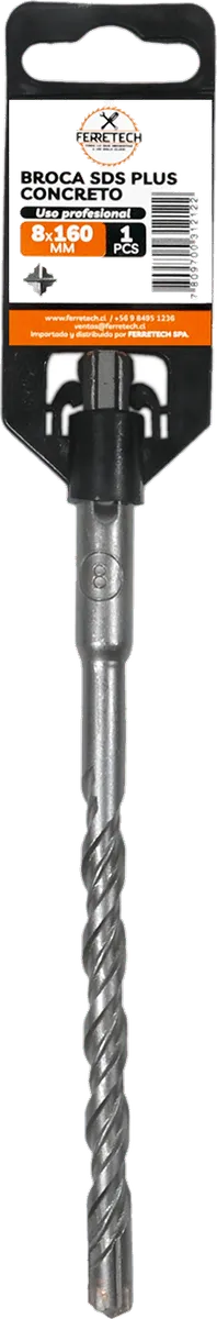 BROCA SDS PLUS 8X160/100mm (4 WIDIAS)