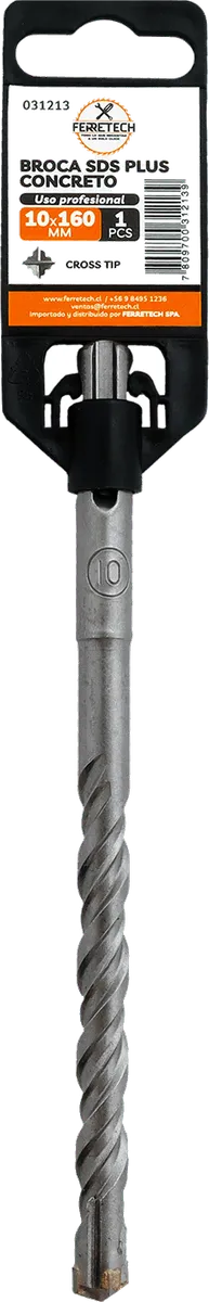 BROCA SDS PLUS 10X160/100mm (4 WIDIAS)