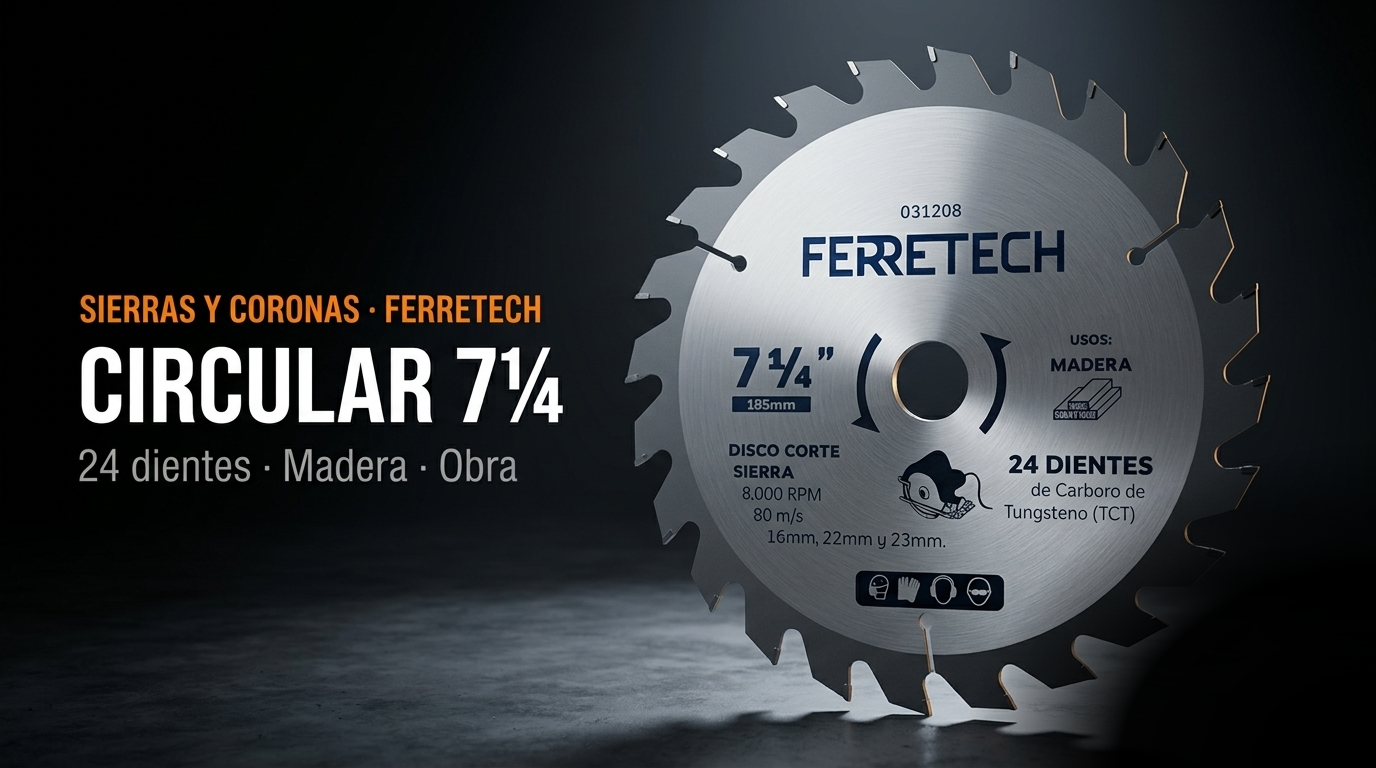 Sierra circular Circular 7¼" · 24D